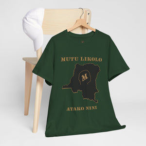 T-shirt Unisexe  Mutu Likolo coton épais