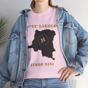 T-shirt Unisexe  Mutu Likolo coton épais