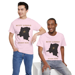 T-shirt Unisexe  Mutu Likolo coton épais