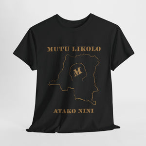 T-shirt Unisexe  Mutu Likolo coton épais