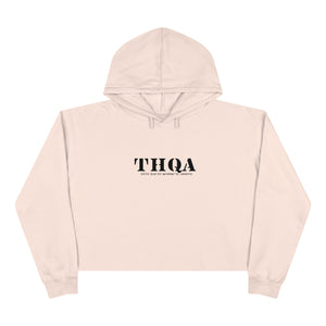 THQA Crop Hoodie pour Femme de Tête