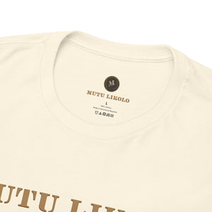 T-shirt Unisexe  Mutu Likolo coton épais