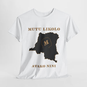 T-shirt Unisexe  Mutu Likolo coton épais