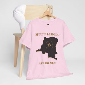 T-shirt Unisexe  Mutu Likolo coton épais