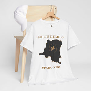 T-shirt Unisexe  Mutu Likolo coton épais