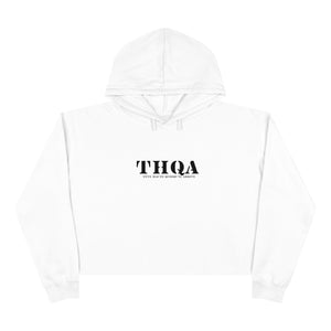 THQA Crop Hoodie pour Femme de Tête