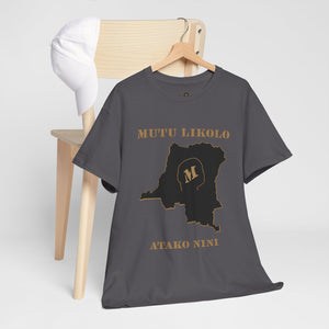 T-shirt Unisexe  Mutu Likolo coton épais