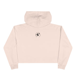 THQA Crop Hoodie pour Femme de Tête