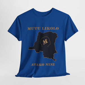 T-shirt Unisexe  Mutu Likolo coton épais