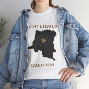 T-shirt Unisexe  Mutu Likolo coton épais