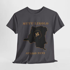 T-shirt Unisexe  Mutu Likolo coton épais