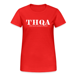 THQA Women’s Heavy T-Shirt - rouge