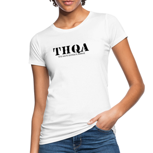 THQA  T-Shirt pour Femme de Tête - blanc