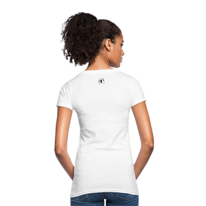 THQA  T-Shirt pour Femme de Tête - blanc