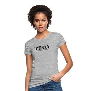 THQA  T-Shirt pour Femme de Tête - gris chiné