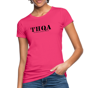 THQA  T-Shirt pour Femme de Tête - rose néon