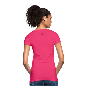 THQA  T-Shirt pour Femme de Tête - rose néon