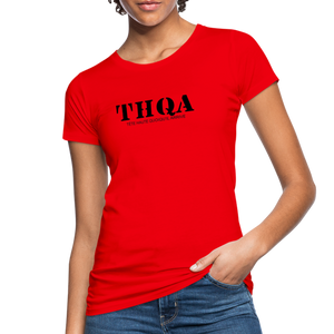 THQA  T-Shirt pour Femme de Tête - rouge