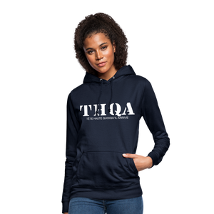 THQA Sweat à capuche pour Femme de Tête - marine