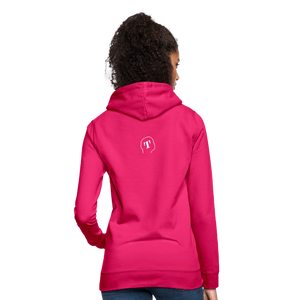 THQA Sweat à capuche pour Femme de Tête - rubis