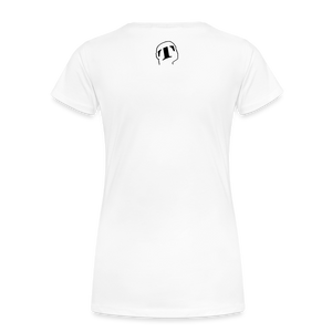 THQA T-shirt Premium pour Femme de Tête - blanc