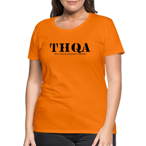 THQA T-shirt Premium pour Femme de Tête - orange