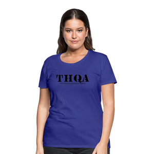 THQA T-shirt Premium pour Femme de Tête - bleu roi