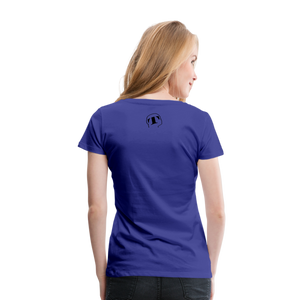 THQA T-shirt Premium pour Femme de Tête - bleu roi