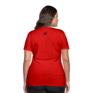 THQA T-shirt Premium pour Femme de Tête - rouge