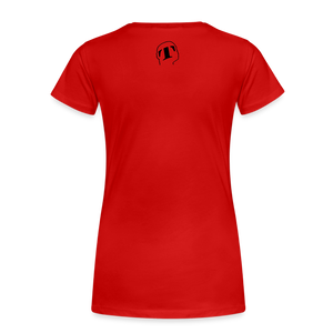 THQA T-shirt Premium pour Femme de Tête - rouge