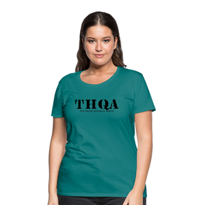 THQA T-shirt Premium pour Femme de Tête - bleu diva