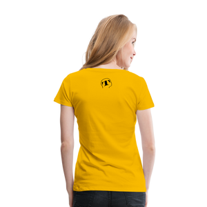 THQA T-shirt Premium pour Femme de Tête - jaune soleil