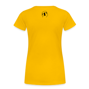 THQA T-shirt Premium pour Femme de Tête - jaune soleil