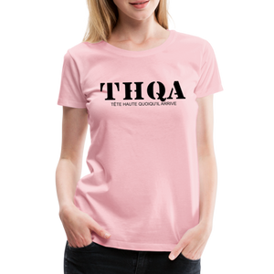 THQA T-shirt Premium pour Femme de Tête - rose liberty