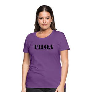 THQA T-shirt Premium pour Femme de Tête - violet