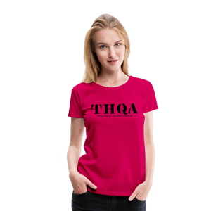 THQA T-shirt Premium pour Femme de Tête - rubis