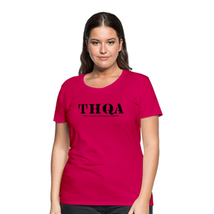 THQA T-shirt Premium pour Femme de Tête - rubis