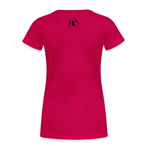 THQA T-shirt Premium pour Femme de Tête - rubis