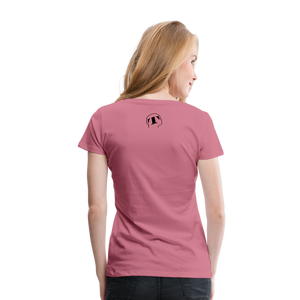 THQA T-shirt Premium pour Femme de Tête - mauve