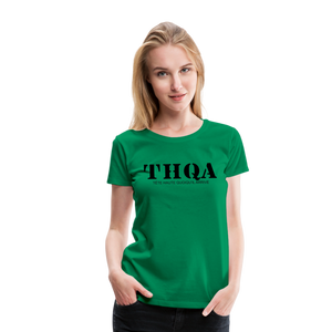 THQA T-shirt Premium pour Femme de Tête - vert