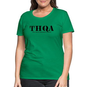 THQA T-shirt Premium pour Femme de Tête - vert