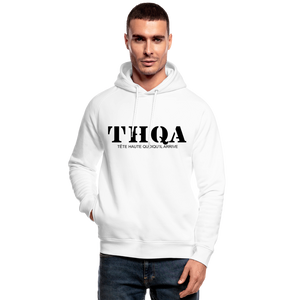 THQA Sweat à capuche bio unisexe wt - blanc