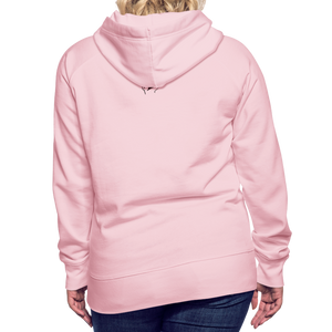 Sweat-shirt à capuche Premium pour Femmes de Tête - rose cristal