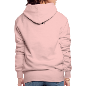 Sweat-shirt à capuche Premium pour Femmes de Tête - rose cristal