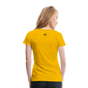 T-shirt Premium Femme de Tête - thqa - jaune soleil