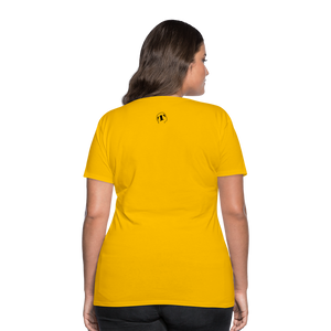 T-shirt Premium Femme de Tête - thqa - jaune soleil