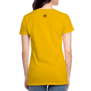 T-shirt Premium Femme de Tête - thqa - jaune soleil