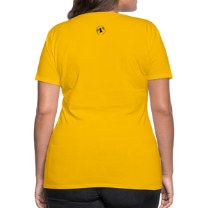 T-shirt Premium Femme de Tête - thqa - jaune soleil