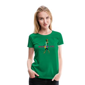 T-shirt Premium Femme de Tête - thqa - vert