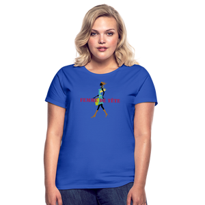 T-shirt Femme de Tête - thqa - bleu royal